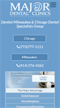 Mobile Screenshot of majordentalclinics.com